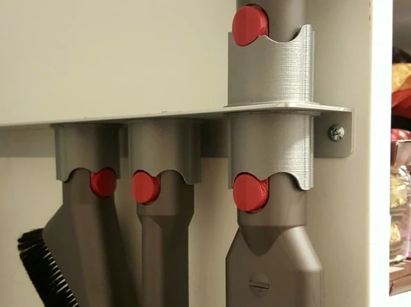 Byr Modüler Dyson V8 Nozul Tutucu (Sadece Plastik Aparattır!!!) 3D ürün görseli