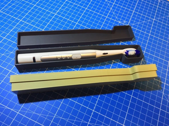 Byr Diş fırçası gezi (Sadece Plastik Aparattır!!!) 3D