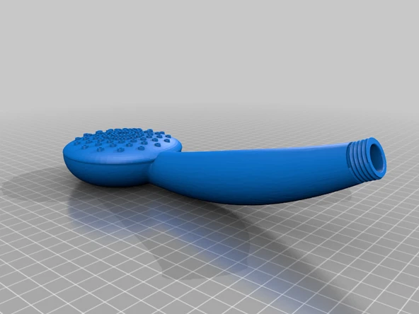 Byr Duş başlığı (duş darbesi) (Sadece Plastik Aparattır!!!) 3D - Resim 3