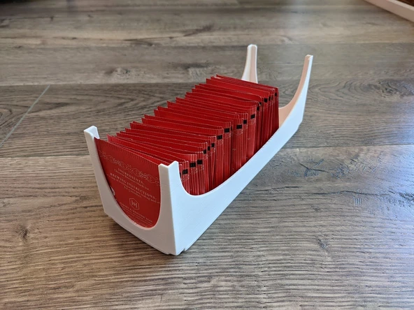 Byr Big ol 'istiflenebilir çay poşeti caddy (Sadece Plastik Aparattır!!!) 3D - 3