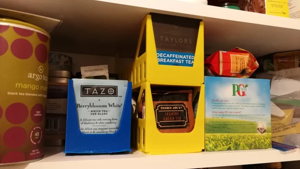 Byr Big ol 'istiflenebilir çay poşeti caddy (Sadece Plastik Aparattır!!!) 3D - 4