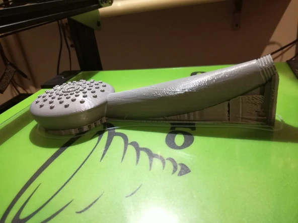 Byr Duş başlığı (duş darbesi) (Sadece Plastik Aparattır!!!) 3D - Resim 2