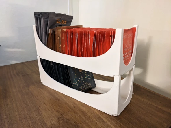 Byr Big ol 'istiflenebilir çay poşeti caddy (Sadece Plastik Aparattır!!!) 3D