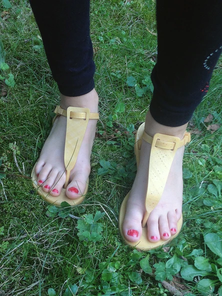 Byr Ayaklarını göster! - Baskı sandaletleri (Sadece Plastik Aparattır!!!) 3D - 4