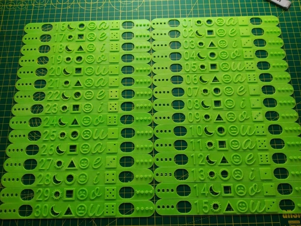 Byr Bilezik gruplandıran öğrenciler (Sadece Plastik Aparattır!!!) 3D - 1