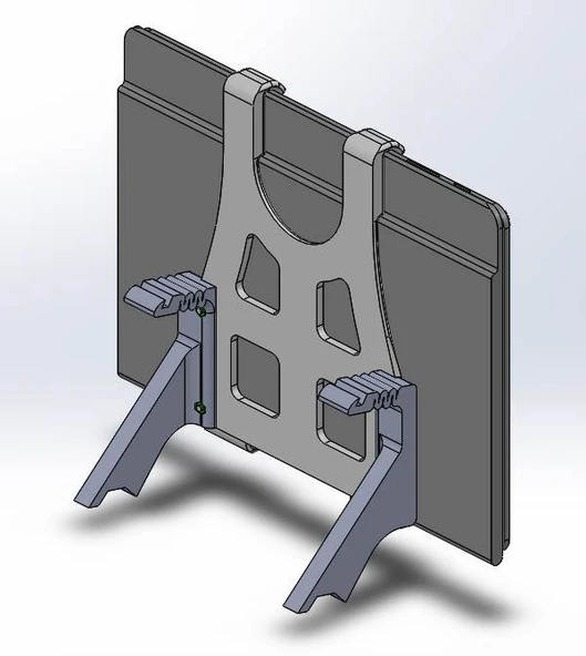 Byr Samsung için Araba Sahibi Tablo 10.1 Seat Leon (5f) Yıl 2013 (Sadece Plastik Aparattır!!!) 3D - Resim 4