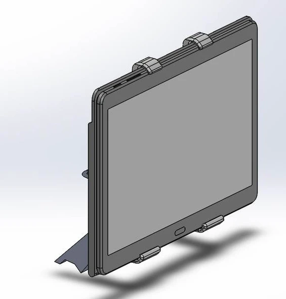 Byr Samsung için Araba Sahibi Tablo 10.1 Seat Leon (5f) Yıl 2013 (Sadece Plastik Aparattır!!!) 3D - Resim 3