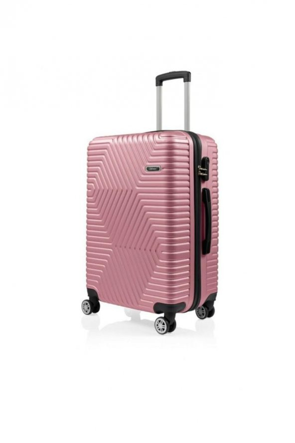 DZC KUZENLER AVM G&d Gedox Polo Suitcase Abs Büyük Boy Lüx Seyahat Valiz tekli