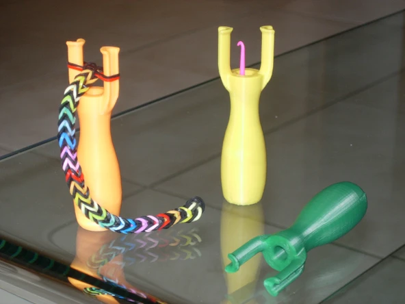 Byr Elastik bilezik desteği (Sadece Plastik Aparattır!!!) 3D - 2