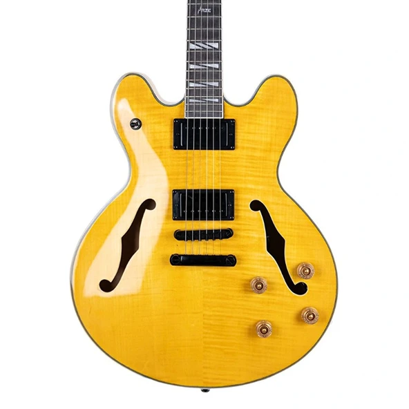 HAZE SEG-272N  Elektro Gitar (Sarı) - Resim 3