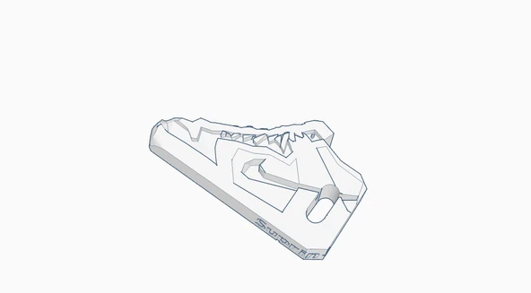 Byr Suprint tarafından Nike Dunk Basit Keychain (Sadece Plastik Aparattır!!!) 3D - Resim 4