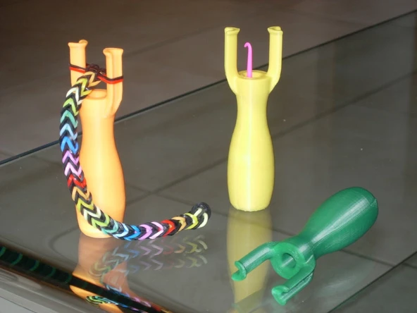 Byr Elastik bilezik desteği (Sadece Plastik Aparattır!!!) 3D - 1