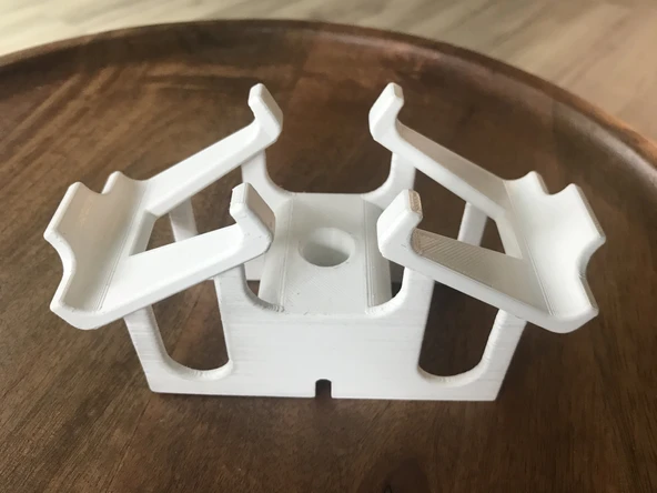 Byr PlayStation 4 - PS4 - 2x Dualshock 4 Denetleyiciler için yerleştirme/tutucu/şarj cihazı (Sadece Plastik Aparattır!!!) 3D - 5