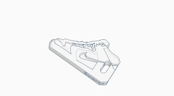 Byr Suprint tarafından Nike Dunk Basit Keychain (Sadece Plastik Aparattır!!!) 3D ürün görseli