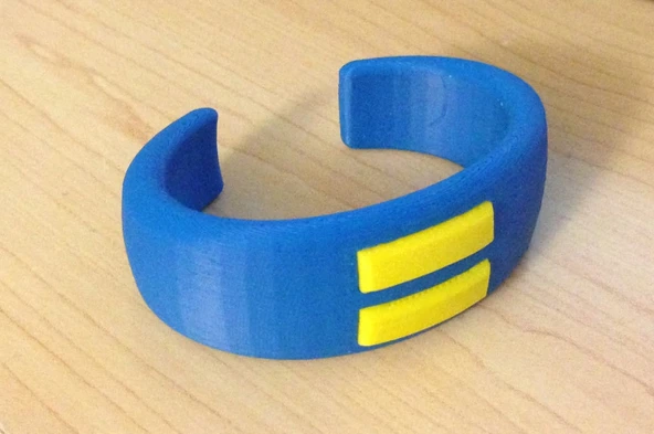 Byr Eşitlik Bileklik/Bilezik (Sadece Plastik Aparattır!!!) 3D ürün görseli