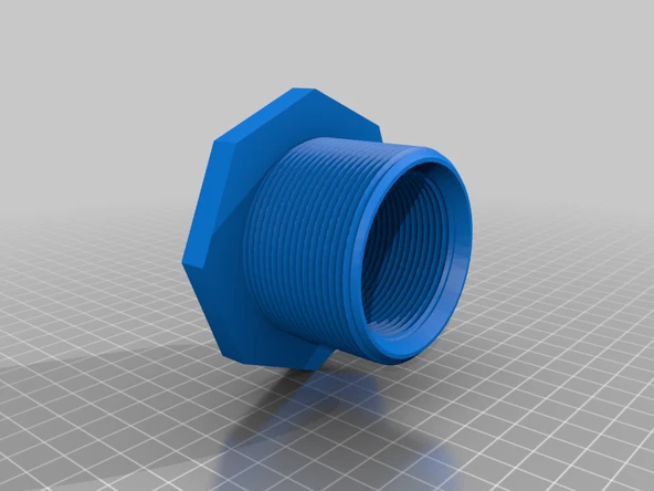 Byr 2.5 "Dökme Kafası (Sadece Plastik Aparattır!!!) 3D - 3