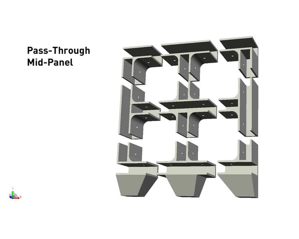Byr Rafa | DIY parametrik raf ve depolama tasarımcısı (Sadece Plastik Aparattır!!!) 3D - 5