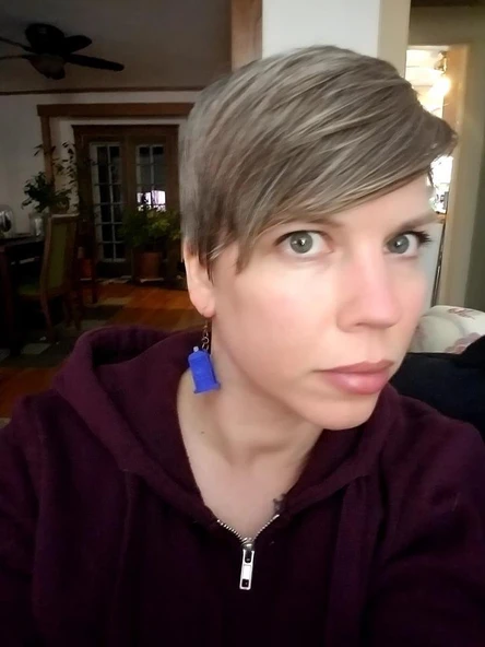 Byr LED TARDIS Küpe (Sadece Plastik Aparattır!!!) 3D - 2