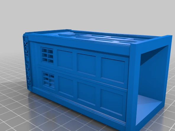 Byr Tardis Yüzük Kutusu (Sadece Plastik Aparattır!!!) 3D - Resim 5