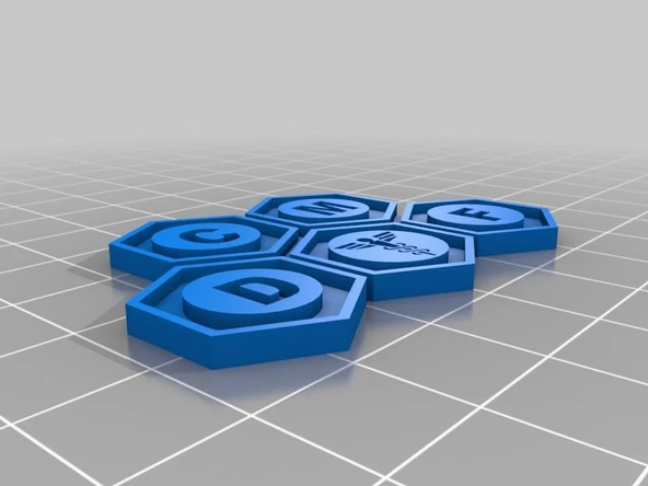 Byr Fantastik Voyager Rozeti (Sadece Plastik Aparattır!!!) 3D