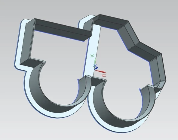 Byr Monster Truck Kurabiye / Playdoh kesici (Sadece Plastik Aparattır!!!) 3D