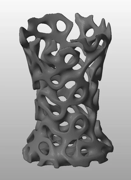 Byr Gyroid diş fırçası tutucu (Sadece Plastik Aparattır!!!) 3D - 4