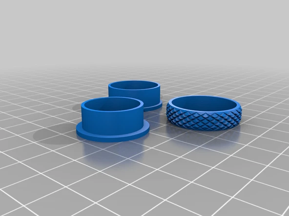 Byr Dış 8 Yüzük (Sadece Plastik Aparattır!!!) 3D - 3