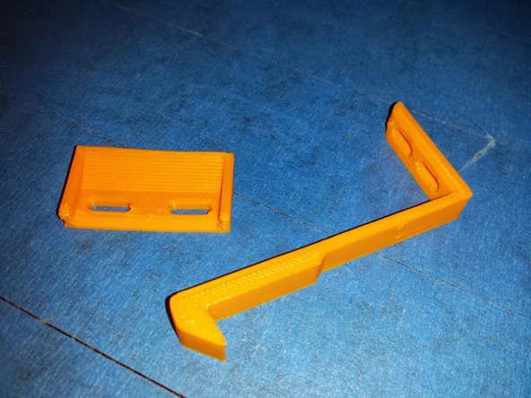 Byr Dolap kapıları ve çekmeceleri için çocuk güvenliği mandalı (Sadece Plastik Aparattır!!!) 3D