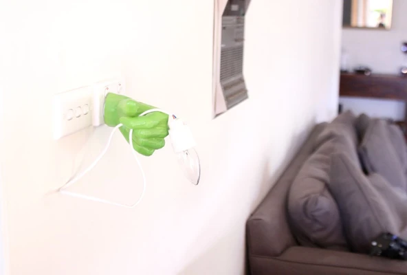 Byr Toka | Kullanışlı Kolye Işığı, İPhone Kablo Dock, Güç Anahtarı Kapağı, Masa Lambası Bir (Sadece Plastik Aparattır!!!) 3D - 5