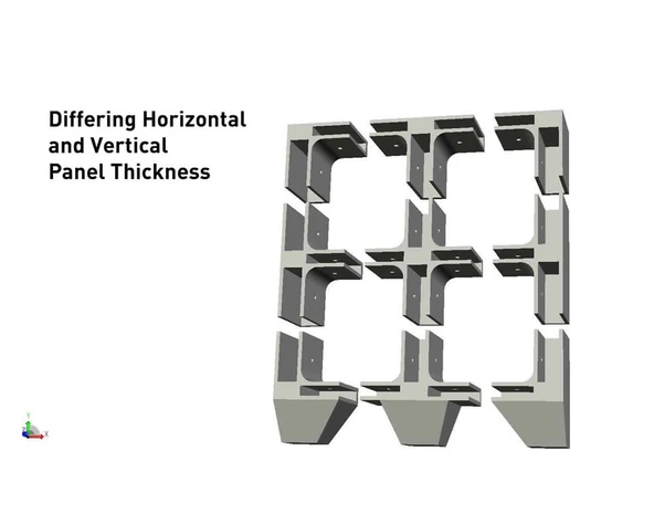 Byr Rafa | DIY parametrik raf ve depolama tasarımcısı (Sadece Plastik Aparattır!!!) 3D - 4