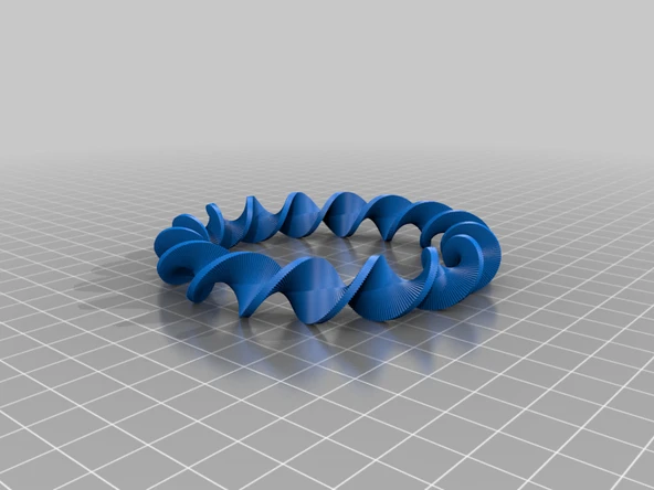 Byr Bükülmüş bilezikler (Sadece Plastik Aparattır!!!) 3D - Resim 3