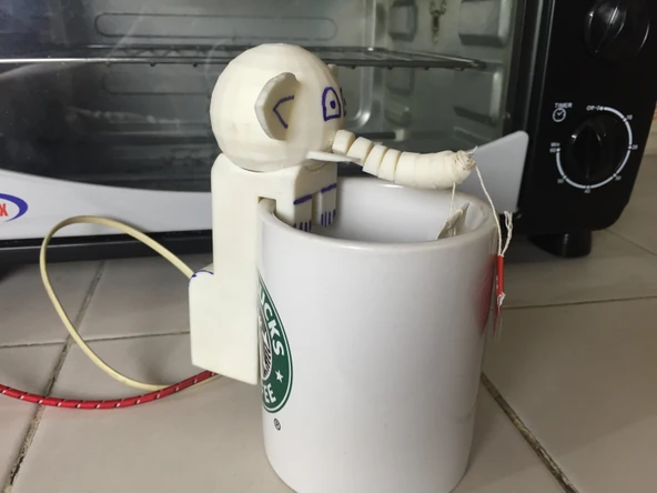 Byr Fil çay üreticisi (Sadece Plastik Aparattır!!!) 3D - 3