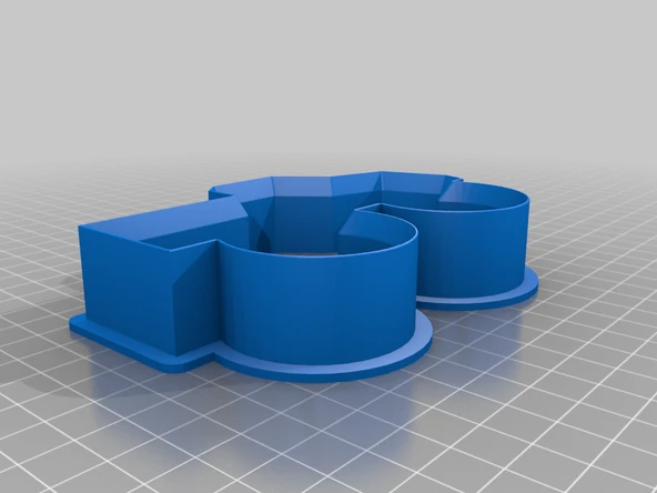 Byr Monster Truck Kurabiye / Playdoh kesici (Sadece Plastik Aparattır!!!) 3D - 3