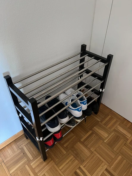 Byr Tjusig Ayakkabı Rafı İstifleme Konnektörü (Sadece Plastik Aparattır!!!) 3D - 2