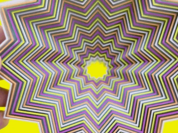 Byr Fidget Star - 12 Puan - 25 Yüzük (Sadece Plastik Aparattır!!!) 3D ürün görseli