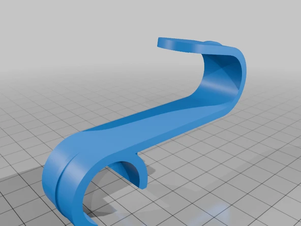 Byr Thermoarredo kancası, apendino, kanca, askı elbisesi (Sadece Plastik Aparattır!!!) 3D - 3