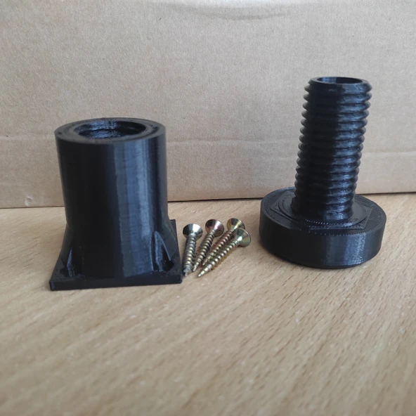 Byr Ayarlanabilir mobilya ayağı. (Sadece Plastik Aparattır!!!) 3D - Resim 4