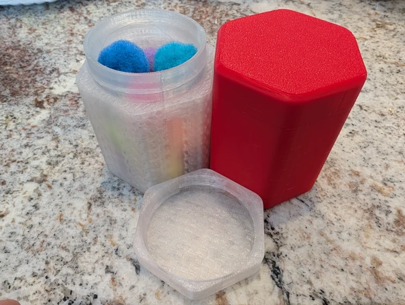 Byr Altıgen kabı (Sadece Plastik Aparattır!!!) 3D - Resim 2