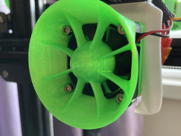 Byr Saçma hayran koruyucusu, 40 mm (Sadece Plastik Aparattır!!!) 3D - 3