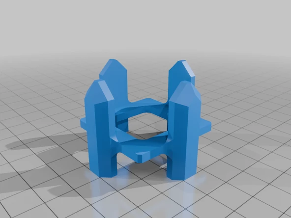 Byr Tjusig Ayakkabı Rafı İstifleme Konnektörü (Sadece Plastik Aparattır!!!) 3D - 4