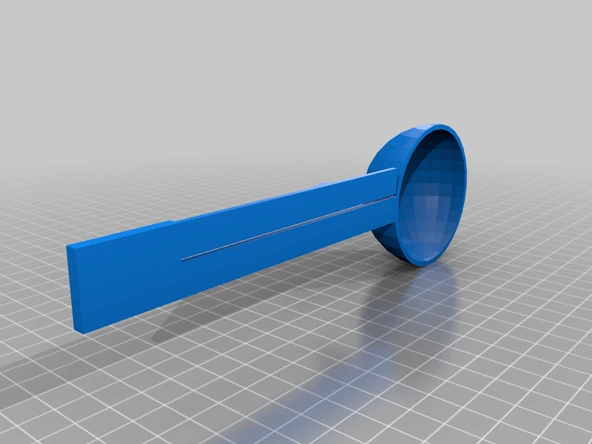 Byr Kaşık Ölçeği: Ağırlığı ölçün. (Sadece Plastik Aparattır!!!) 3D - 2