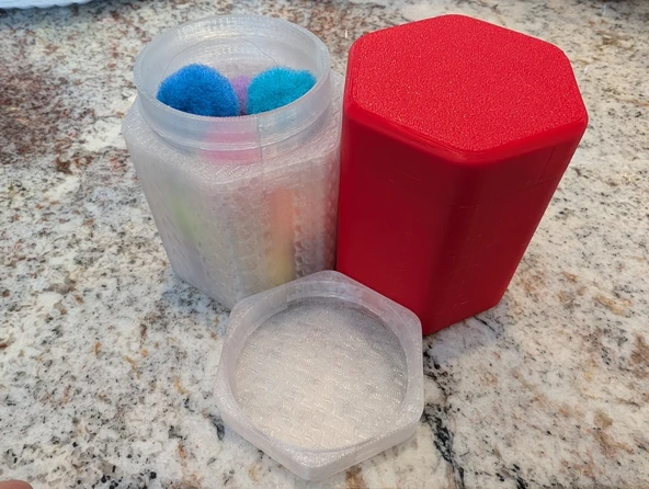 Byr Altıgen kabı (Sadece Plastik Aparattır!!!) 3D ürün görseli 1