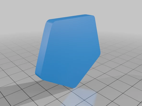 Byr Mavi Kilit - Anahtarlık (Sadece Plastik Aparattır!!!) 3D - 3