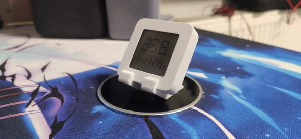 Byr Xiaomi mini standı lywsd03mmc (Sadece Plastik Aparattır!!!) 3D - 2