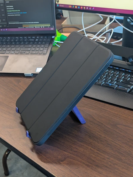 Byr Basit ayarlanabilir tablet standı (Sadece Plastik Aparattır!!!) 3D - Resim 3