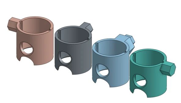 Byr HSW Honeycomb Depolama Duvarı Dyson Aksesuarlar Montaj (Sadece Plastik Aparattır!!!) 3D ürün görseli