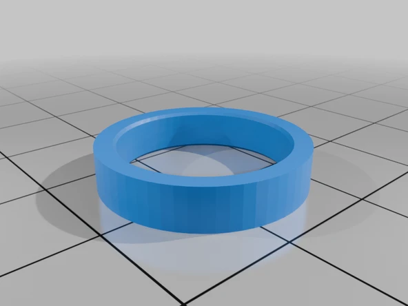Byr Yüzük boyutu şablonu (Sadece Plastik Aparattır!!!) 3D - Resim 5