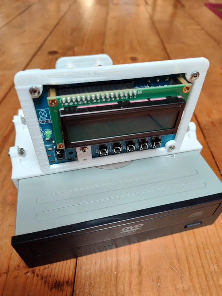 Byr PC CD DVD'den CD Player Frame (Sadece Plastik Aparattır!!!) 3D - 2