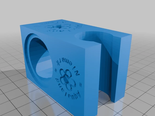 Byr Duş başlığı / kelepçe (Sadece Plastik Aparattır!!!) 3D - 2