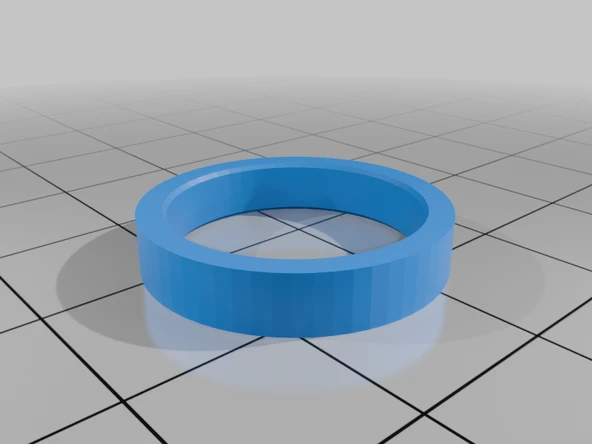 Byr Yüzük boyutu şablonu (Sadece Plastik Aparattır!!!) 3D - Resim 4